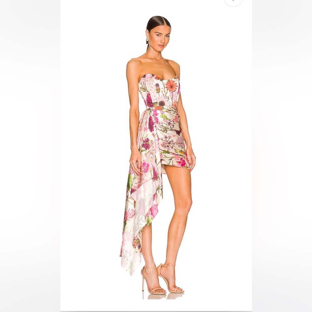 Chasing Dawn Gown in Pink Daisy by Katie May